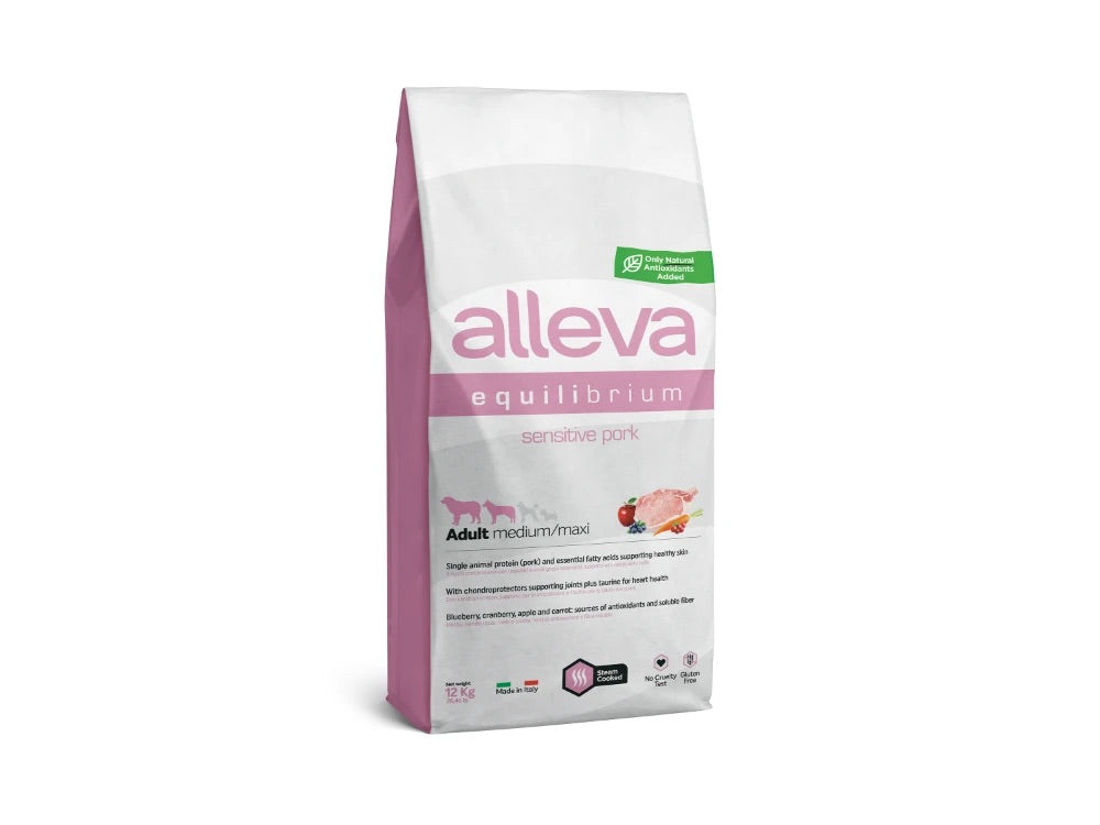 Alleva Equilibrium Sensitive Adult All breeds със свинско