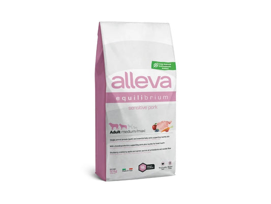 Alleva Equilibrium Sensitive Adult All breeds със свинско