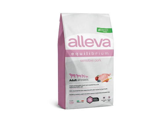 Alleva Equilibrium Sensitive Adult All breeds със свинско